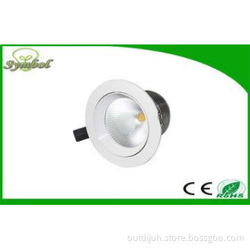White 12Volt 12 W COB Led Downlight 6500K Home Inside Decor